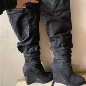 Thigh high boots
